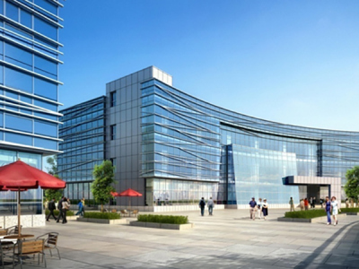 银川如意集团玻璃幕墙工程